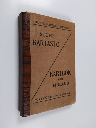 Suomi Kartasto - Kartbok över Finland