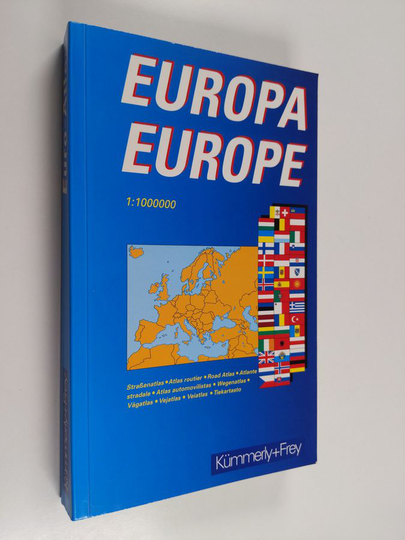 Kümmerly + Frey : Europa = Europe 1:1000000 : Straßenatlas = Atlas routier = Road atlas = Atlas automovilistas = Wegenatlas = Vägatlas = Vejatlas ...
