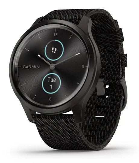 GARMIN VIVOMOVE STYLE, 42MM, GUNMETAL-DARK GRAY