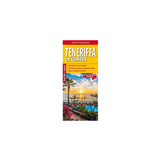 Karttakeskus Teneriffa la Gomera kartta+opas