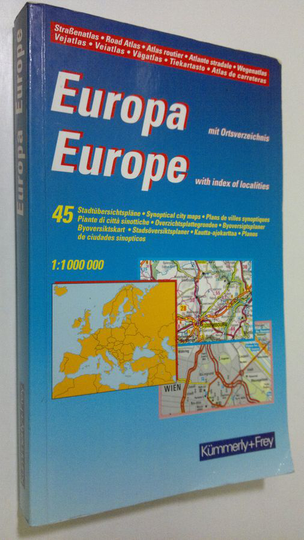 Europa - Europe : road atlas