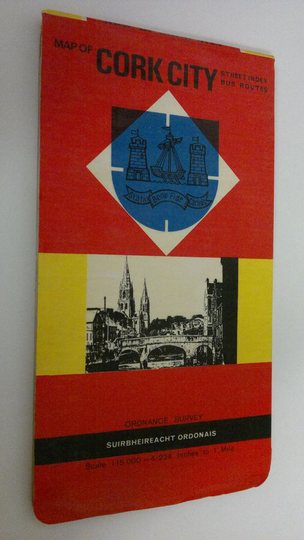 Map of Cork City : scale 1:15 000 - 4,225 inches to 1 mile