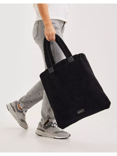 DAY ET Day Teddy NLY Shopper Black