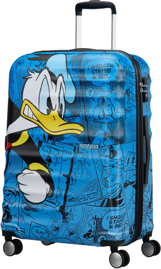 American Tourister Disney Aku Ankka Matkalaukku, Sininen 64L