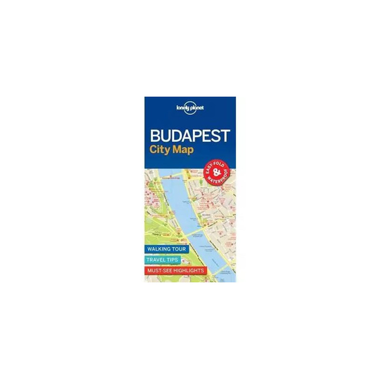 Lonely Planet Budapest kaupunkikartta