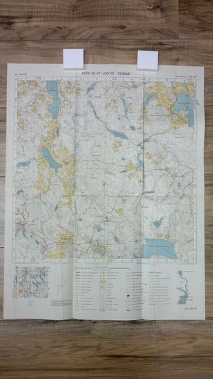 A ym. Jaskari (kartoitus) : Vehniä 1:20000 n:o 3221 04