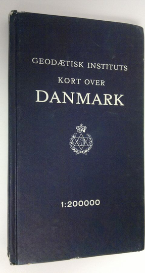 Geodaetisk instituts kort : Danmark i 1:200 000