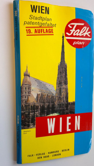Wien - Stadtplan patentgefaltet (1985/1986)
