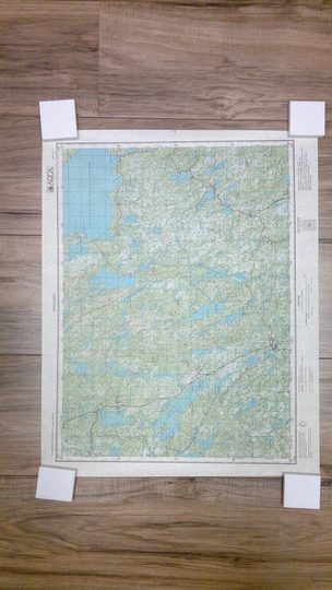 Porojärvi / Porosozero 1:200000 (venäjänkielinen)