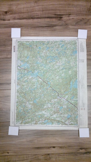 Värtsilä / Vyartsilya 1:200000 (venäjänkielinen)