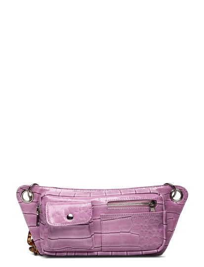 Brillay Croco Bumbag Vyölaukku Laukku Vaaleanpunainen HVISK