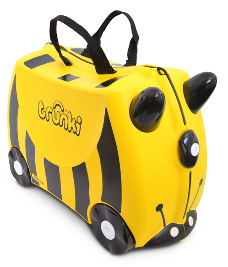 Trunki Bernhard The Bee Matkalaukku 18L, Yellow