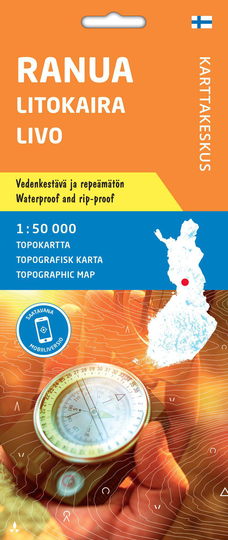 Ranua Litokaira Livo Topokartta