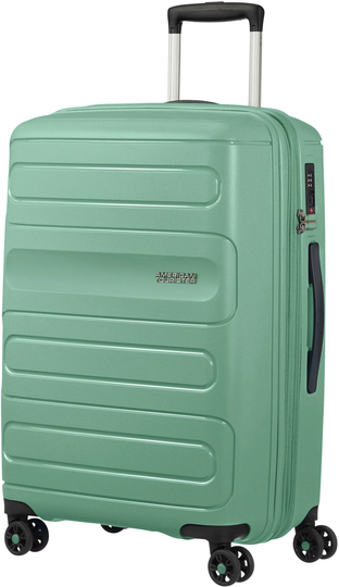 American Tourister Sunside Spinner Matkalaukku 72,5L, Mineral Green