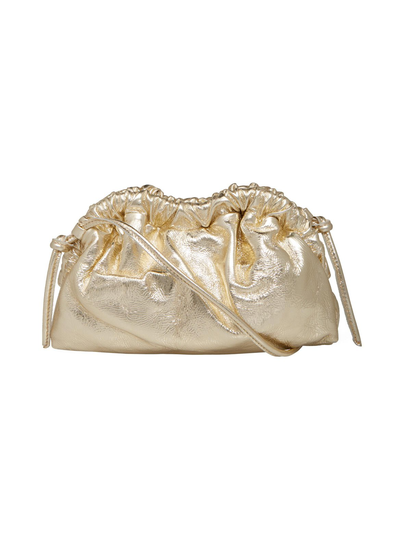 Mini cloud clutch -nahkalaukku