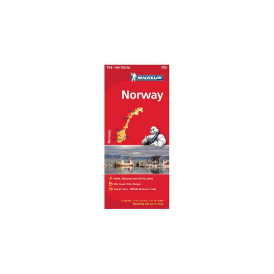Michelin Norja kartta