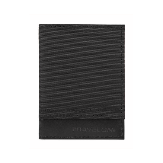 Travelon Classic RFID suojattu korttikotelo, musta