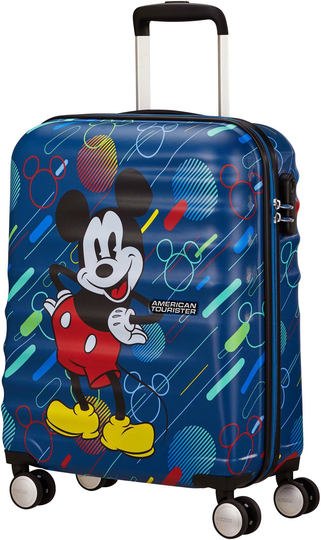 American Tourister Disney Wavebreaker Spinner 36 L Matkalaukku, Mikki Hiiri