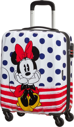 American Tourister Disney Alfatwist 2.0 Spinner Matkalaukku 62,5 L, Minnie Blue Dots