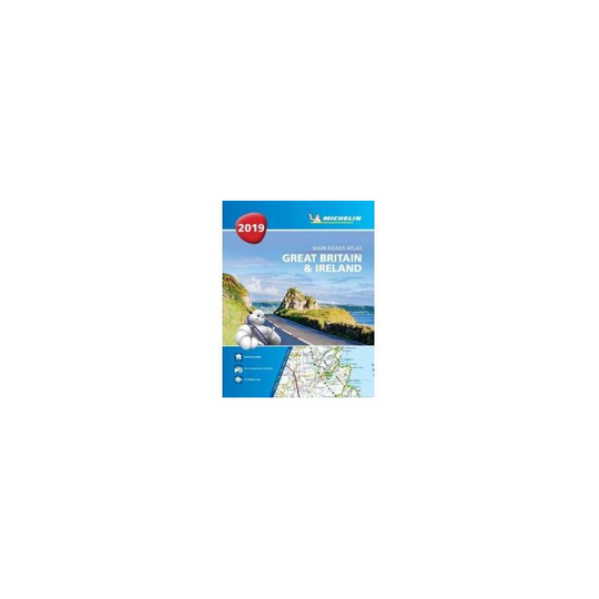 Michelin Iso-Britannia ja Irlanti 2019 - A4 spiral atlas ( 1/300 000)