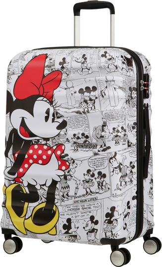 American Tourister Disney Minni Hiiri Matkalaukku, Valkoinen 64L
