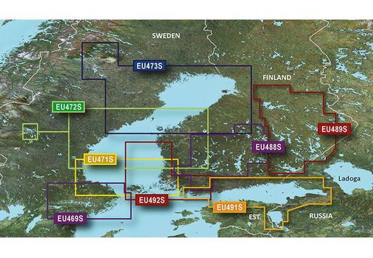 Garmin Kuopio-Lappeenranta Garmin microSD™/SD™ card: VEU489S, Kartat & Ohjelmistot