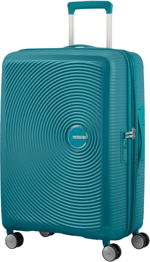 American Tourister Soundbox Spinner Matkalaukku 71.5L, Jade Green