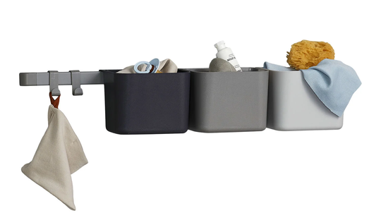 Leander Säilytyssetti 3-pack Pitkä, Dusty Gray