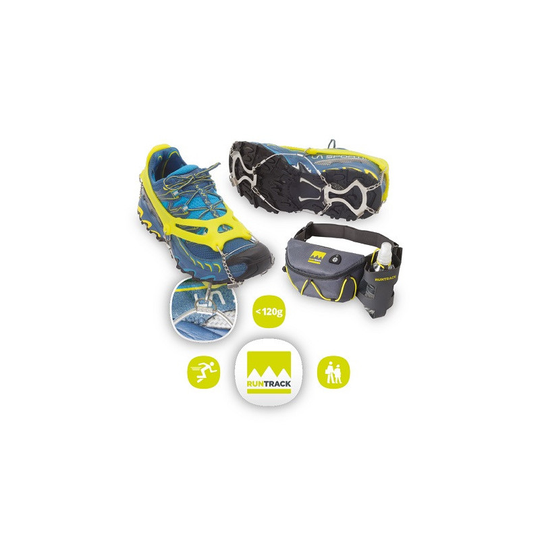 Veriga Run Track kenkäpiikit + vyölaukku, useita kokoja