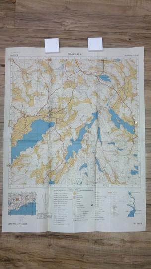 W ym. Loqvist (kartoitus) : Ojakkala 1:20000 n:o 2041 08