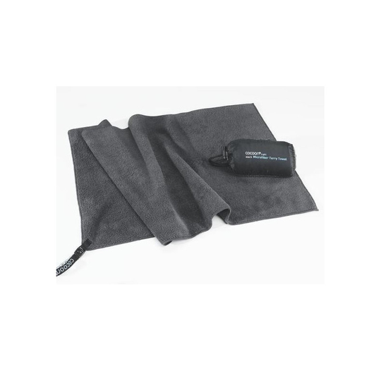 Cocoon Microfiber Terry Towel matkapyyhe harmaa
