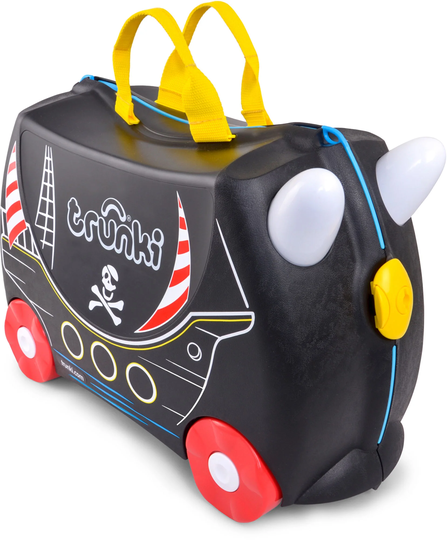 Trunki Pedro the Pirate Matkalaukku 18L, Black