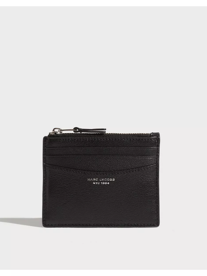 Marc Jacobs The Zip Card Case Black