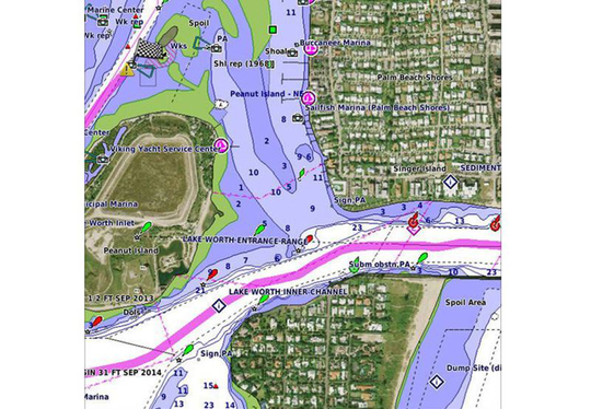 Garmin Europe Atlantic Coast microSD™/SD ™ -kortti: VEU722L, Kartat & Ohjelmistot