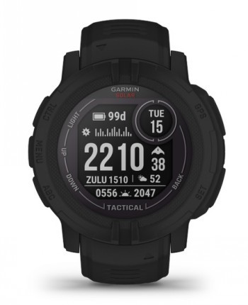 GARMIN INSTINCT 2 SOLAR TACTICAL EDITION BLACK