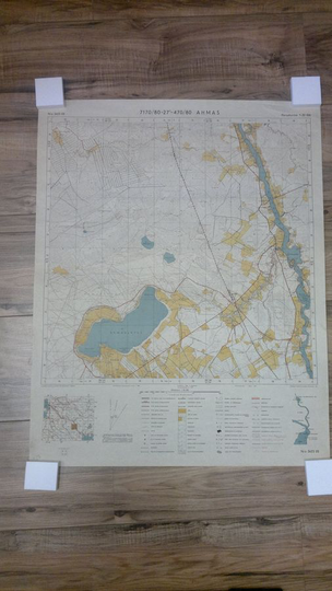 A Rouhiainen (kartoitus) : Ahmas 7170/80-27 astetta -470/80 peruskartta 1:20000 (n:o 3423 05)