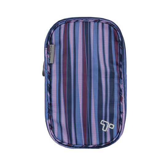 Travelon Compact toilettilaukku, violetti raita