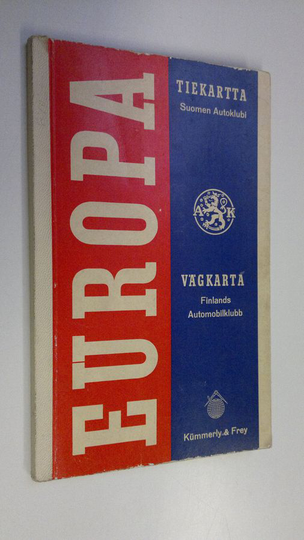 Europa autoatlas = Europa vägatlas = Europa vei atlas = Europe road atlas