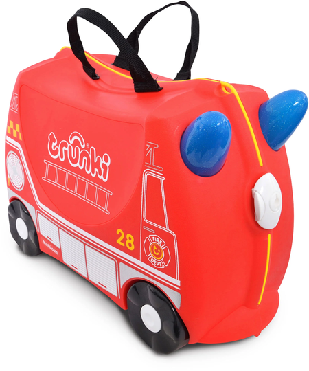 Trunki Frank the Firetruck Matkalaukku 18L, Red