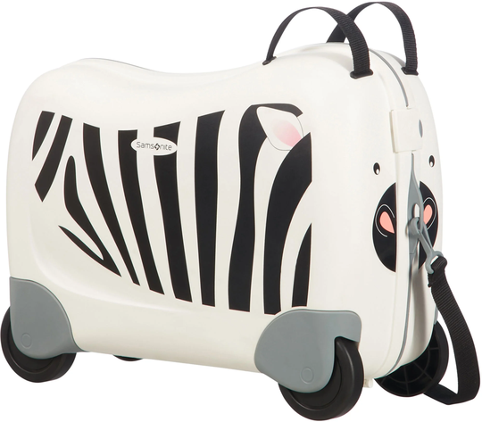 Samsonite Dreamrider Matkalaukku Zebra Zero, Valkoinen