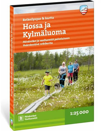 Hossa Retkeilyopas ja kartta