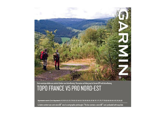 Garmin TOPO Ranska v5 PRO Koilinen Garmin microSD™-/SD™-kortti, Kartat & Ohjelmistot