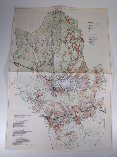 Espoo asukasyleiskaava 1:50 000