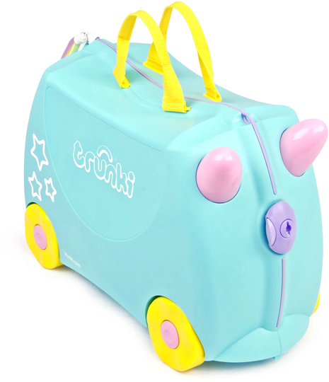 Trunki Una the Unicorn Matkalaukku 18L, Turquoise