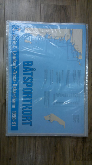 Båtsportkort Serie C Landsort-Trosa-Oskarsham 1990/1991
