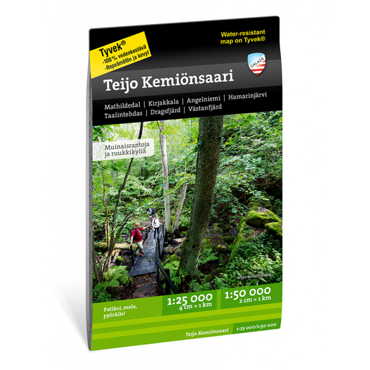 Calazo Teijo Kemiönsaari 1:25.000/1:50.000 retkeilykartta