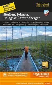 Storlien Sylarna Helags Ramundberget 1:50.000