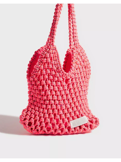 HVISK Mesh String Bag Pink